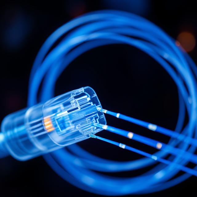 Ethernet and Fiber Cable